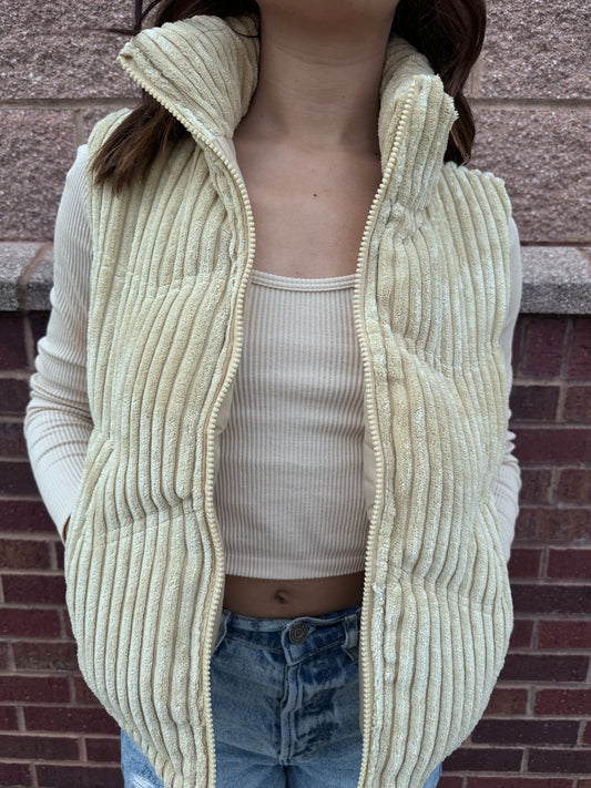 Cozy Dreams Puffer Vest